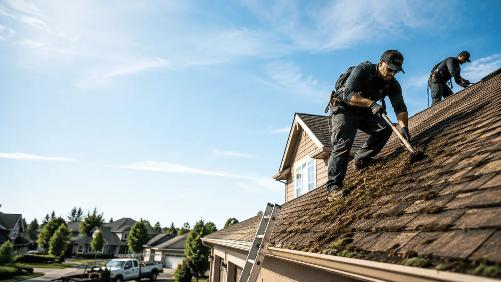 Roof Moss Removal in Sage, AR near me
